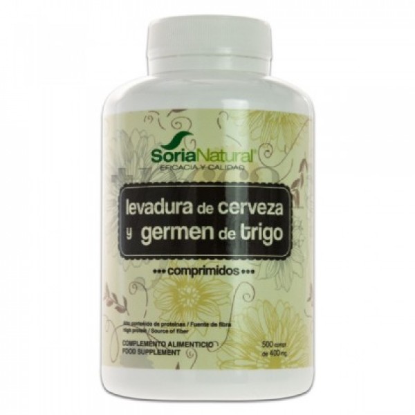 Germen Trigo y Levadura Cerveza 500 Comps Soria 
