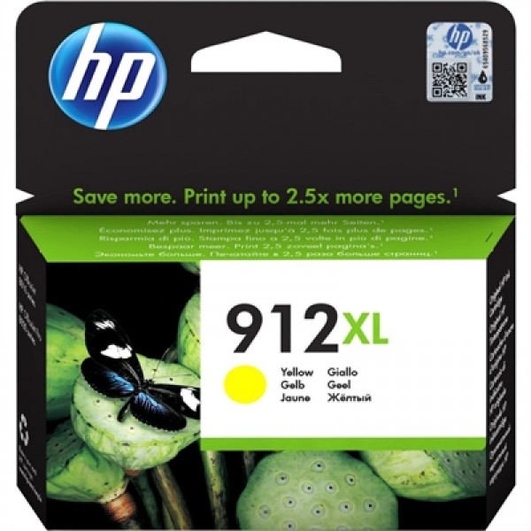Hp cartucho 912xl amarillo