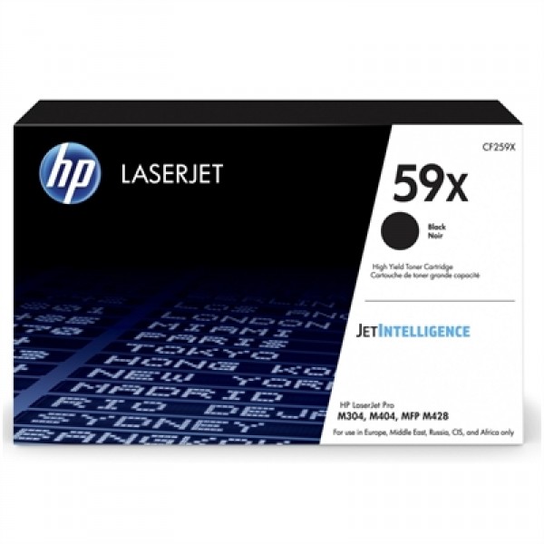 Hp tóner 59x negro
