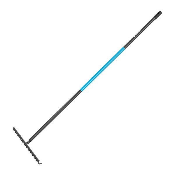 Rastrillo de acero ideal pro con 14 puas 37 x 155 cm