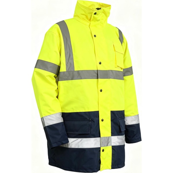 Parka reflectante amarillo t.2xl