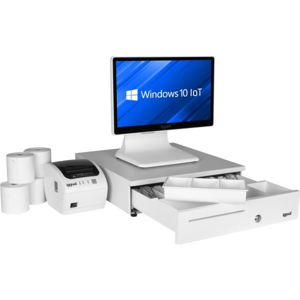 Pack tpv blanco 15,6"  n100 +30pw+easy80w+w11