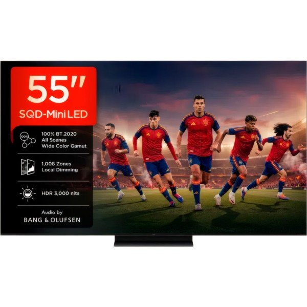 Tcl 55c8l negro / televisor smart tv 55" / 4k uhd sqd-mini led