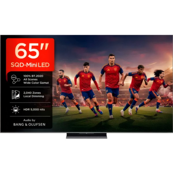Tcl 65c8l negro / televisor smart tv 65" / 4k uhd sqd-mini led